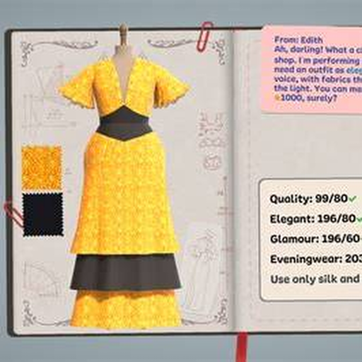 Dressmaker customer order gameplay screenshot