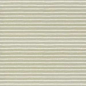Olive Striped Cotton fabric preview