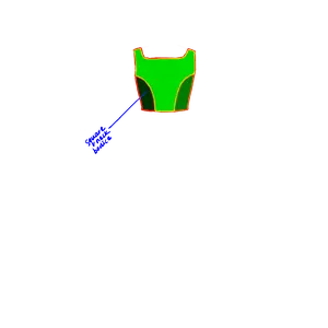 Square Bodice pattern preview